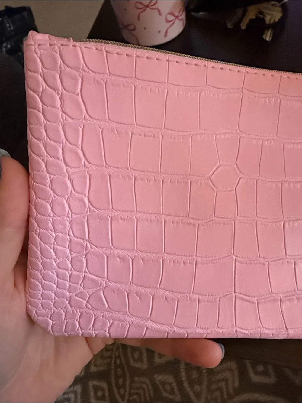 IPSY Glam Bag pouch punk faux croc February 2026.